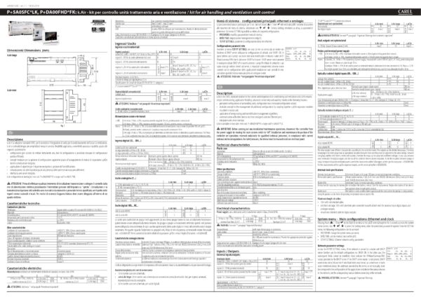 P+DA00FHD0LFK k.Air - ahu control solution mini - immagine 2