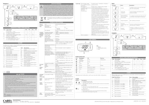 S0MPSA4R03SA000 MPXzero Advanced, 115...230VAC, HLVP ZC, 2HP 8A 5A 5A, NFC, RTC, 3NTC_PT1K, 1MULTI, 1DI,  BMS+FBS, REMOV.TERM., WHITE_DIGITS, 1PC - immagine 3