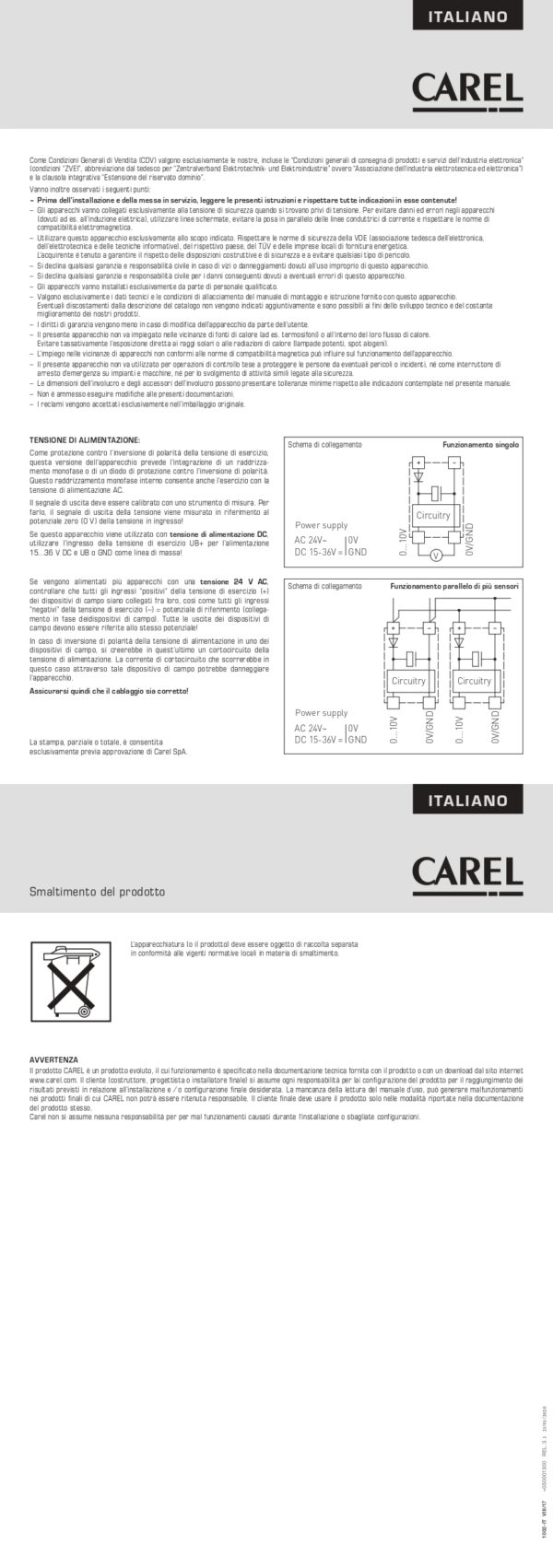 DPWQ402000 CO2 air quality sensor 0 to 10 Vdc output - immagine 5