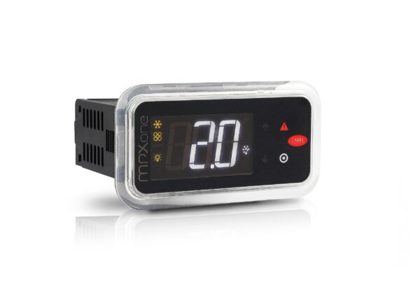 S1M0004W0B060 MPXone BASIC, montaggio a pannello, 24V, led bianchi, 4 relè da 16A 8A 5A 5A, connettori