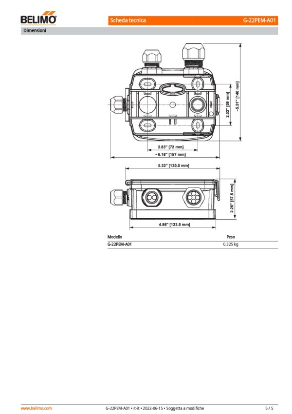 G-22PEM-A01 Convertitore M-Bus - immagine 4