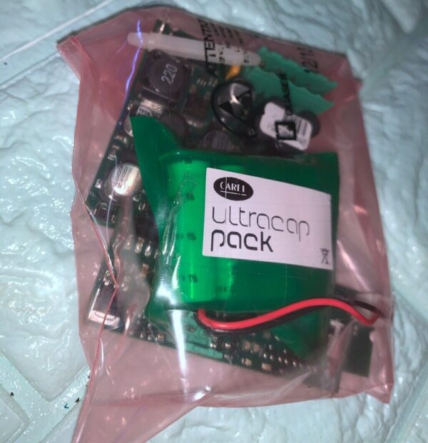 MX3OPSTH02 EXV driver, ultracap, vertical out, silk-screened connectors