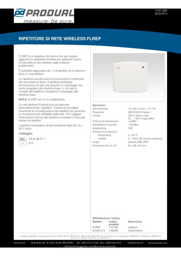 FLREP RIPETITORE SEGNALE WIRELESS - immagine 2