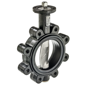 D6125WL Valvola a farfalla, 2-vie, DN 125, Modelli Lug PN 16, ps 1600 kPa, Kvs 310 m³/h, Kvmax 990 m³/h, Temperatura del fluido -20...120°C [-4...248°F]